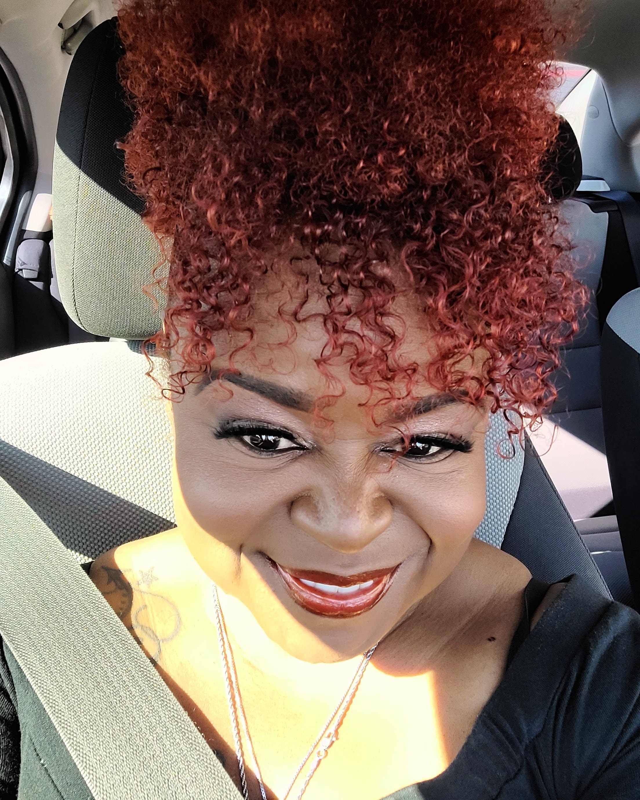 Natural braids protective style